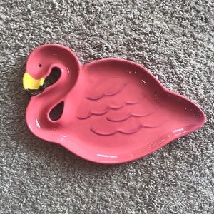 Flamingo platter